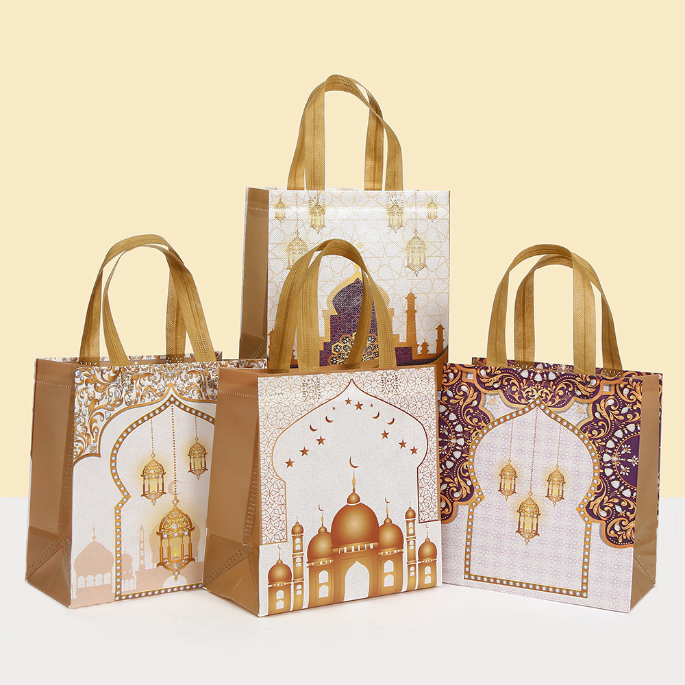 Event Party Shop - 6 Stück Eid Mubarak Thema Vlies