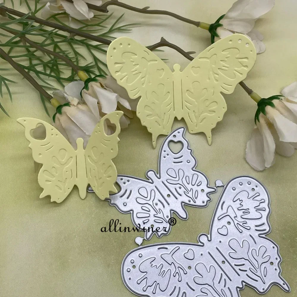 Papercraft Supply Invitation - Mehrschichtige Schmetterlings-Stanzformen, Insekten-Papierhandwerk, Dekorationselement für handgemachte