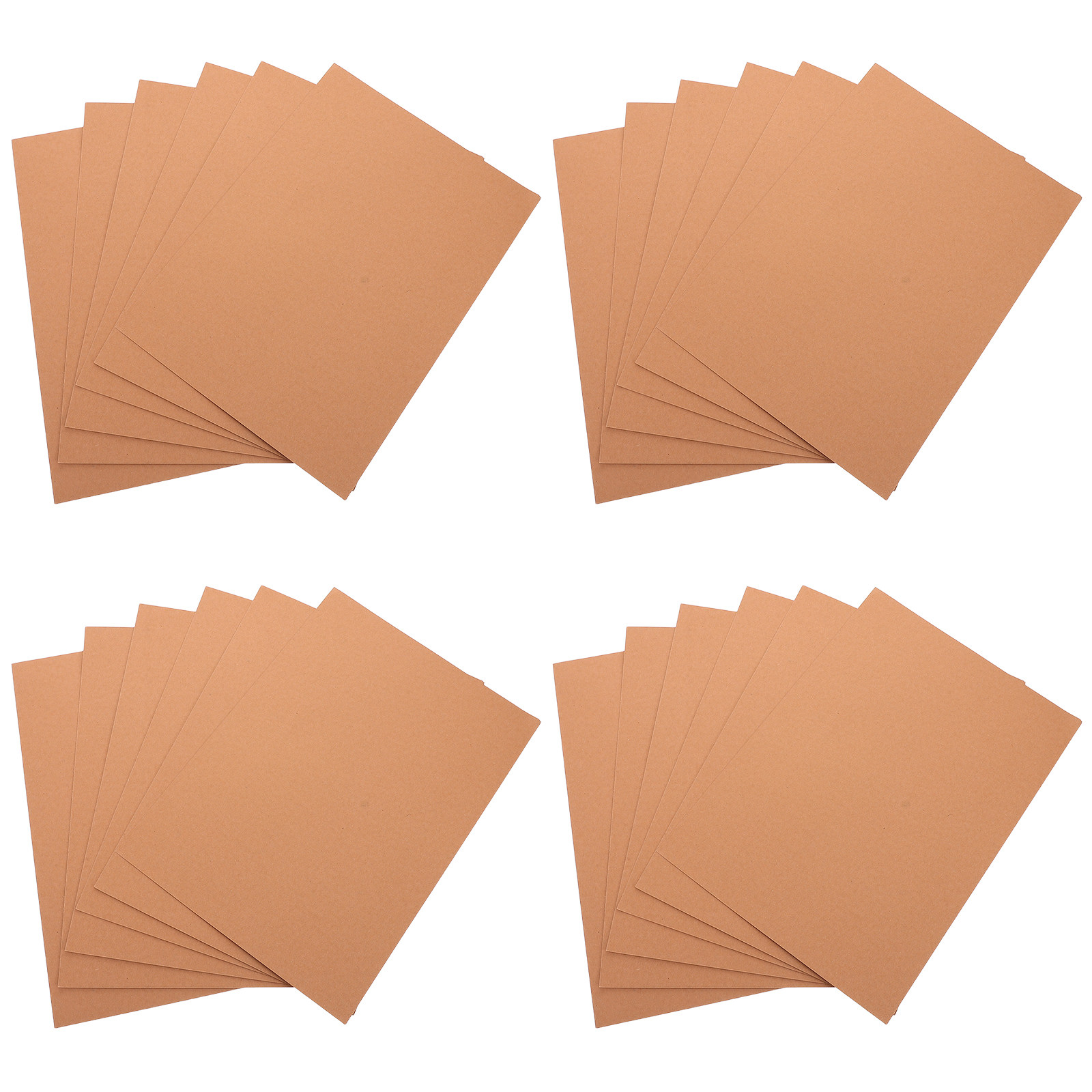 50 Stück braunes Kartonpapier, – Papercraft Supply Invitation Bewertung und Preis