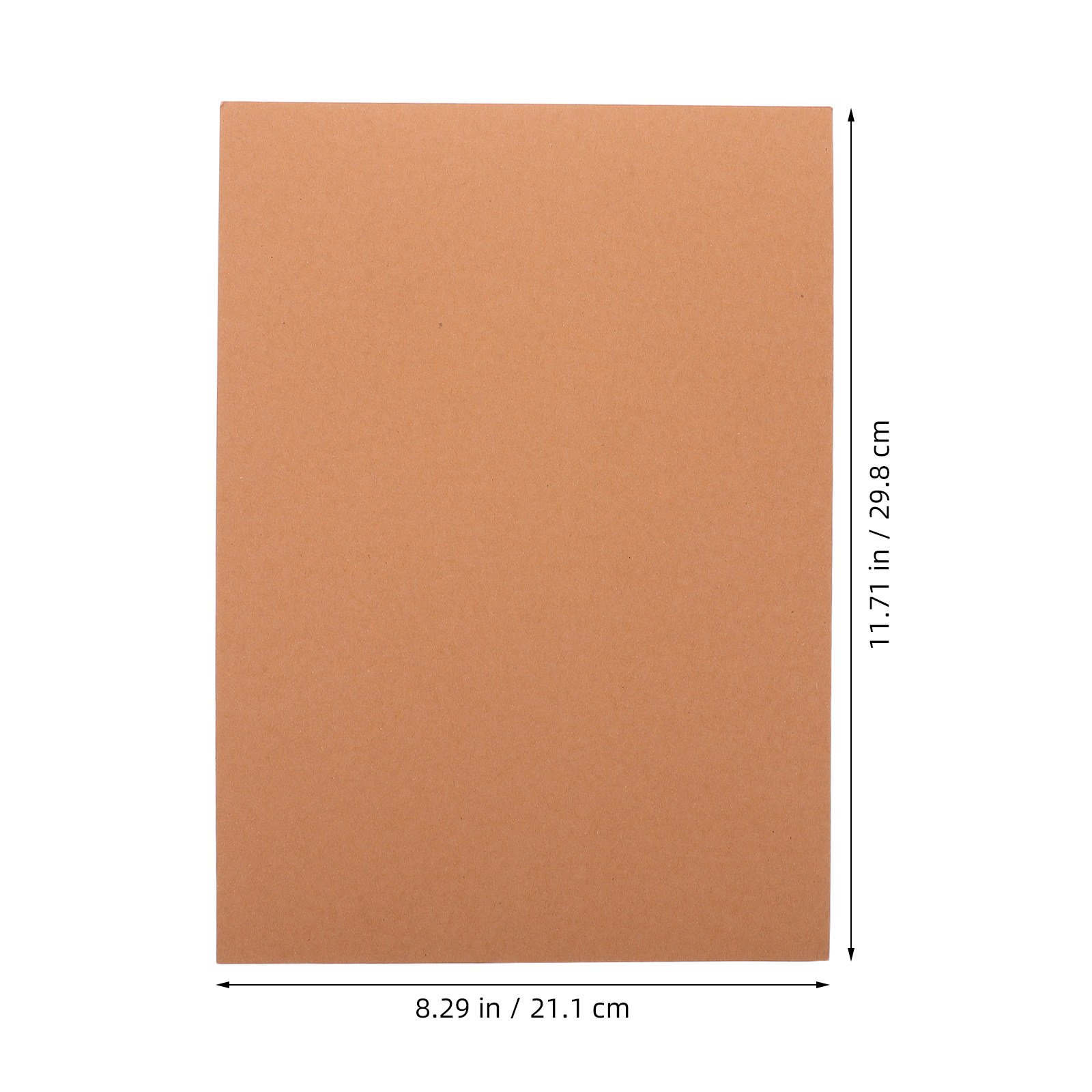 50 Stück braunes Kartonpapier, – Papercraft Supply Invitation Bewertung und Preis