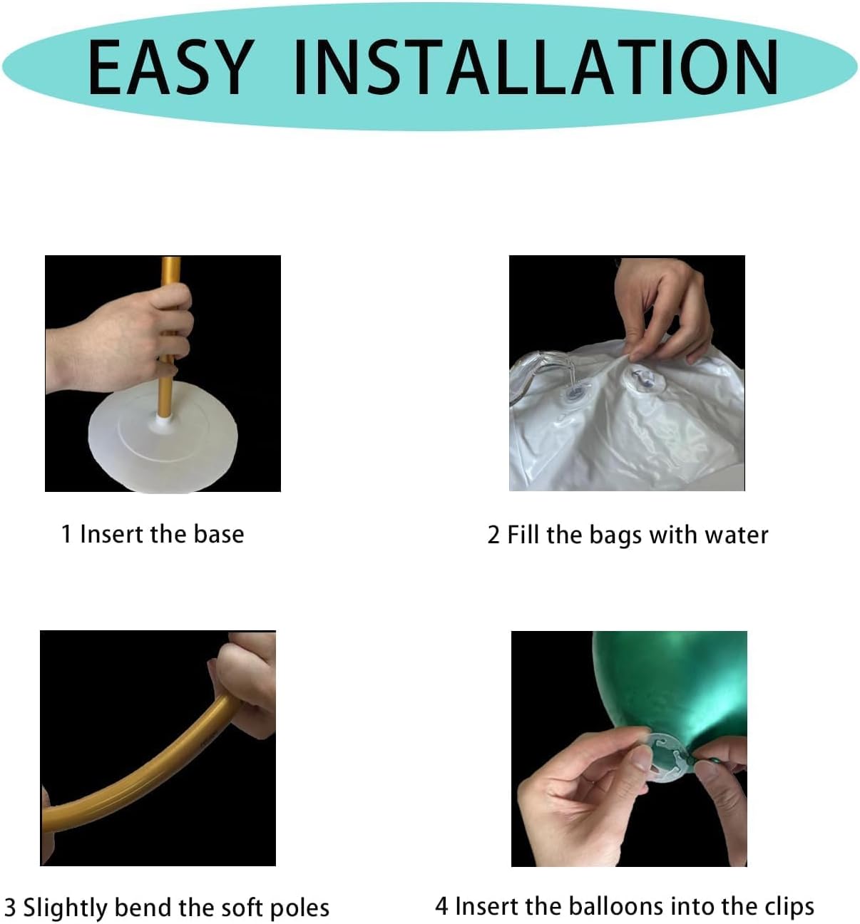 Ballonbogen-Set 8,2ft & 4,9ft, – Balloon Arch Kit Bewertung und Preis