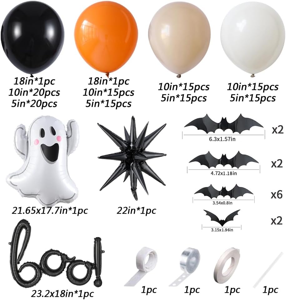 Halloween Little BOO Ballon-Gi – Balloon Arch Kit Bewertung und Preis