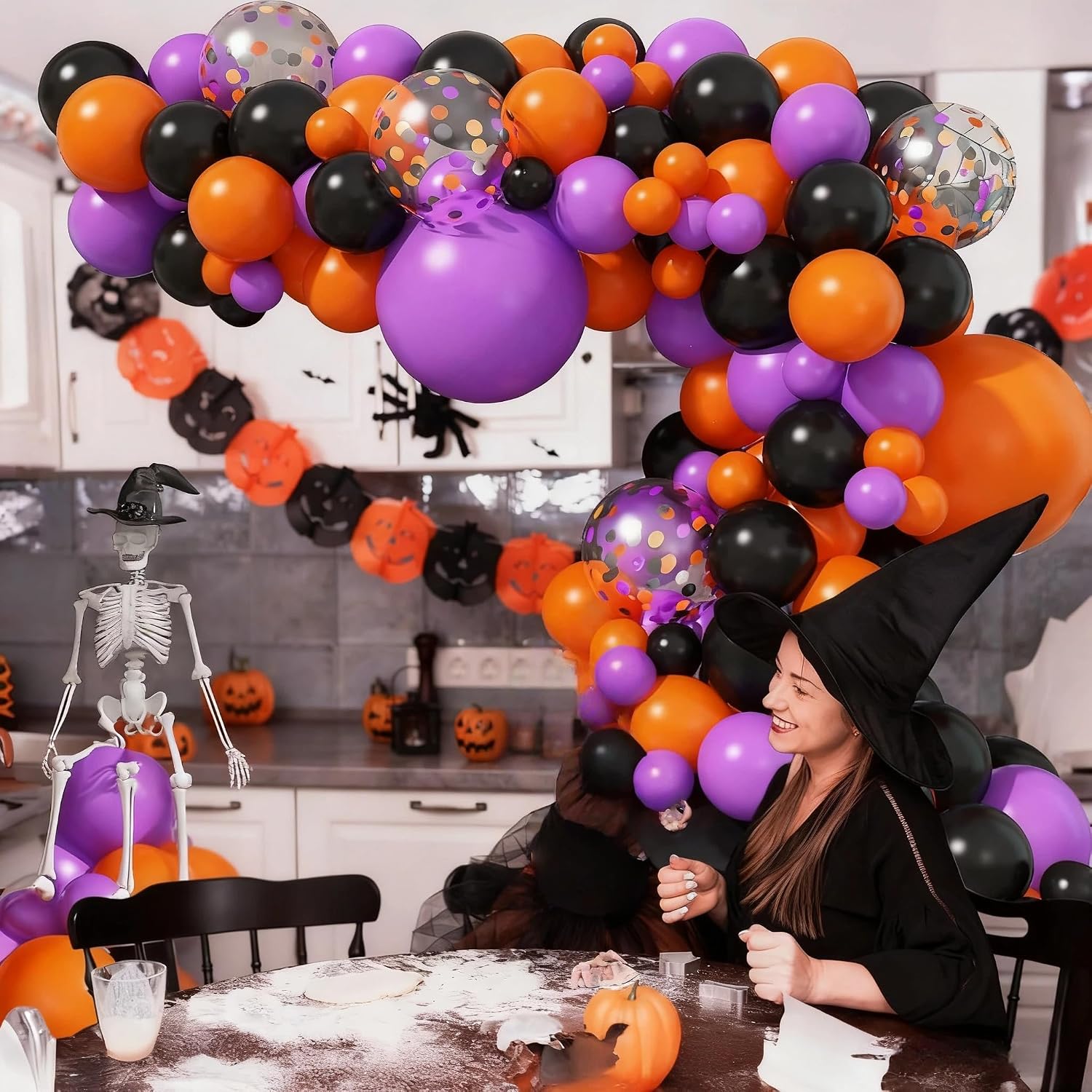 Jobkoo Halloween-Ballonbogen-G – Balloon Arch Kit Bewertung und Preis