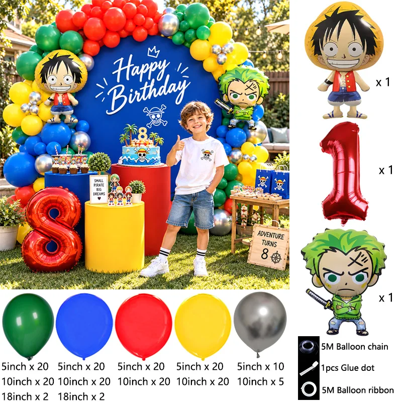 One Piece Party Ballon-Girland – Balloon Arch Kit Bewertung und Preis