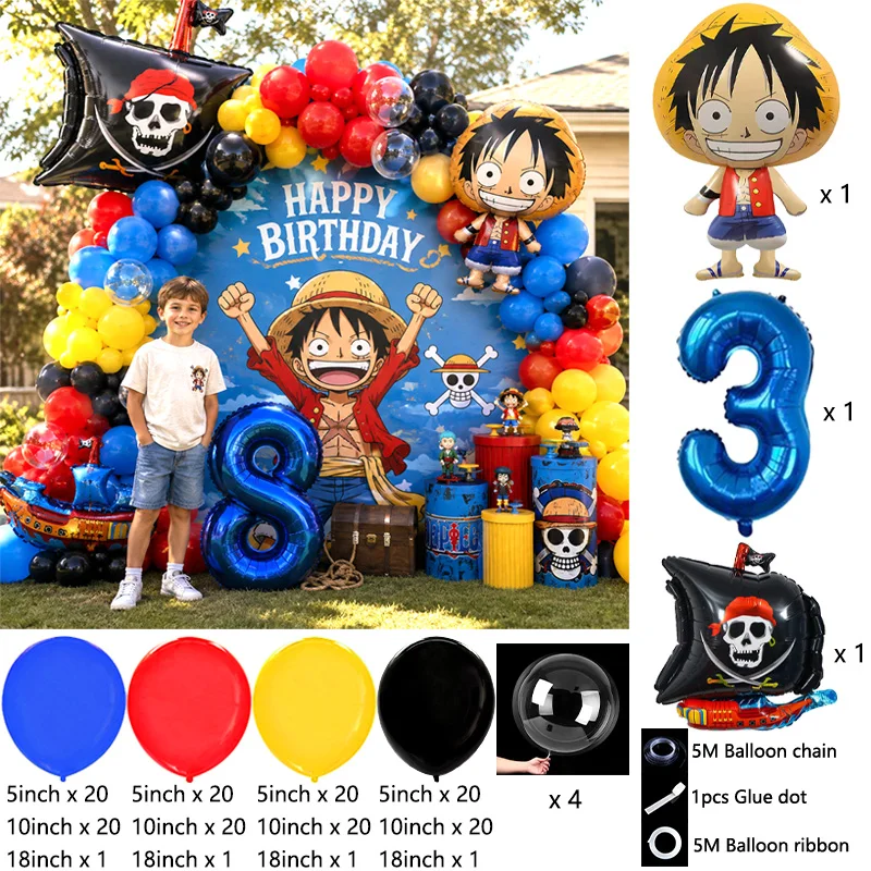 One Piece Party Ballon-Girland – Balloon Arch Kit Bewertung und Preis