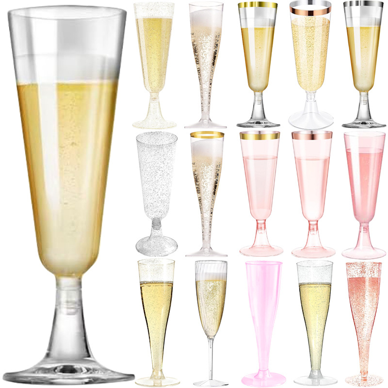 50 Stück Einweg-Champagnergläs – Plastic Cup 50Pcs Bewertung und Preis