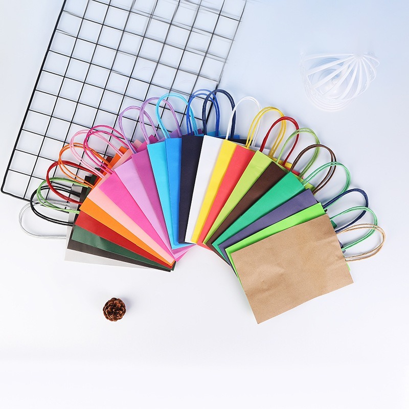 10/20PCS Bunte Kraft Papier Ta – Event Party Shop Bewertung und Preis