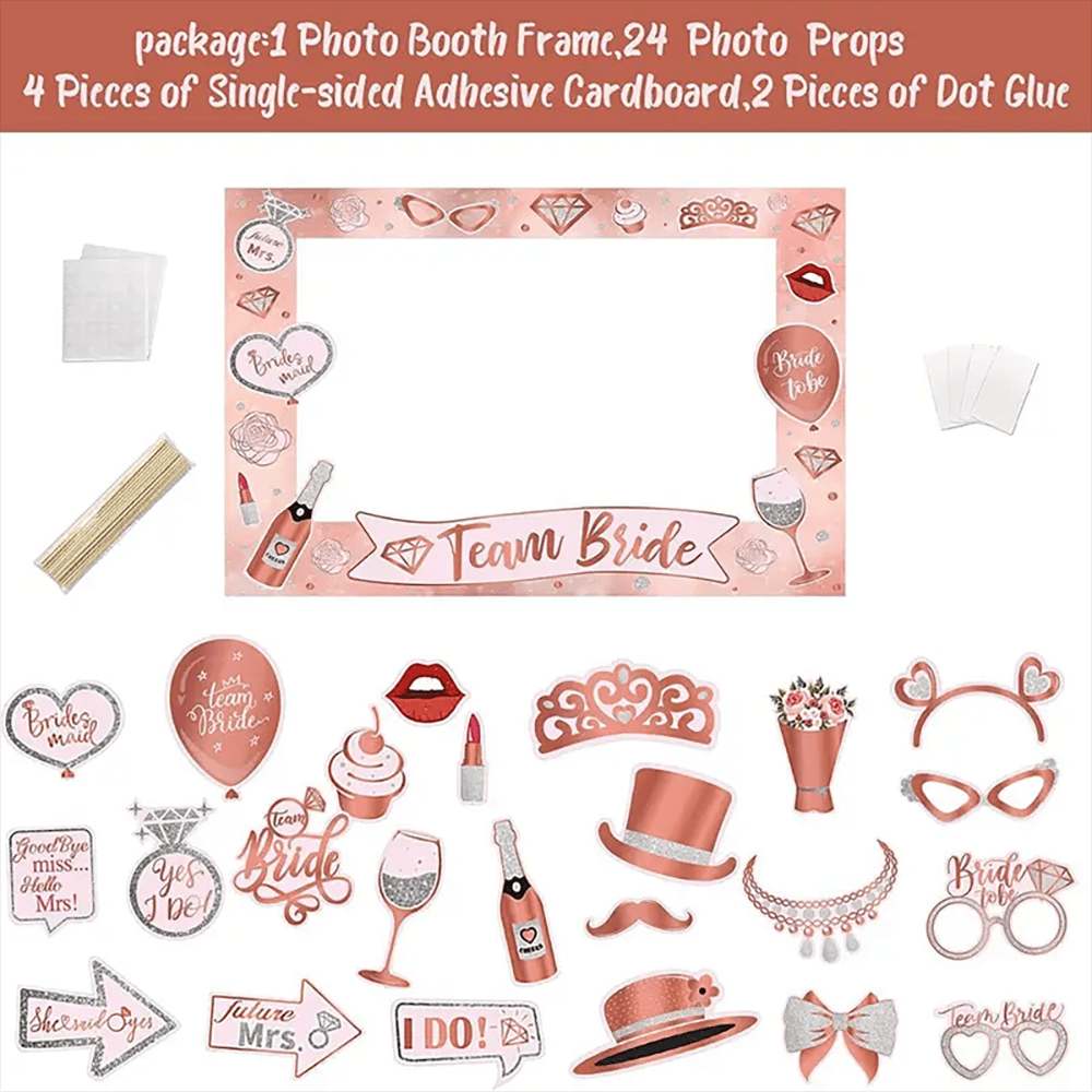 Junggesellinnenabschied Roségo – Photo Booth Frame Bewertung und Preis