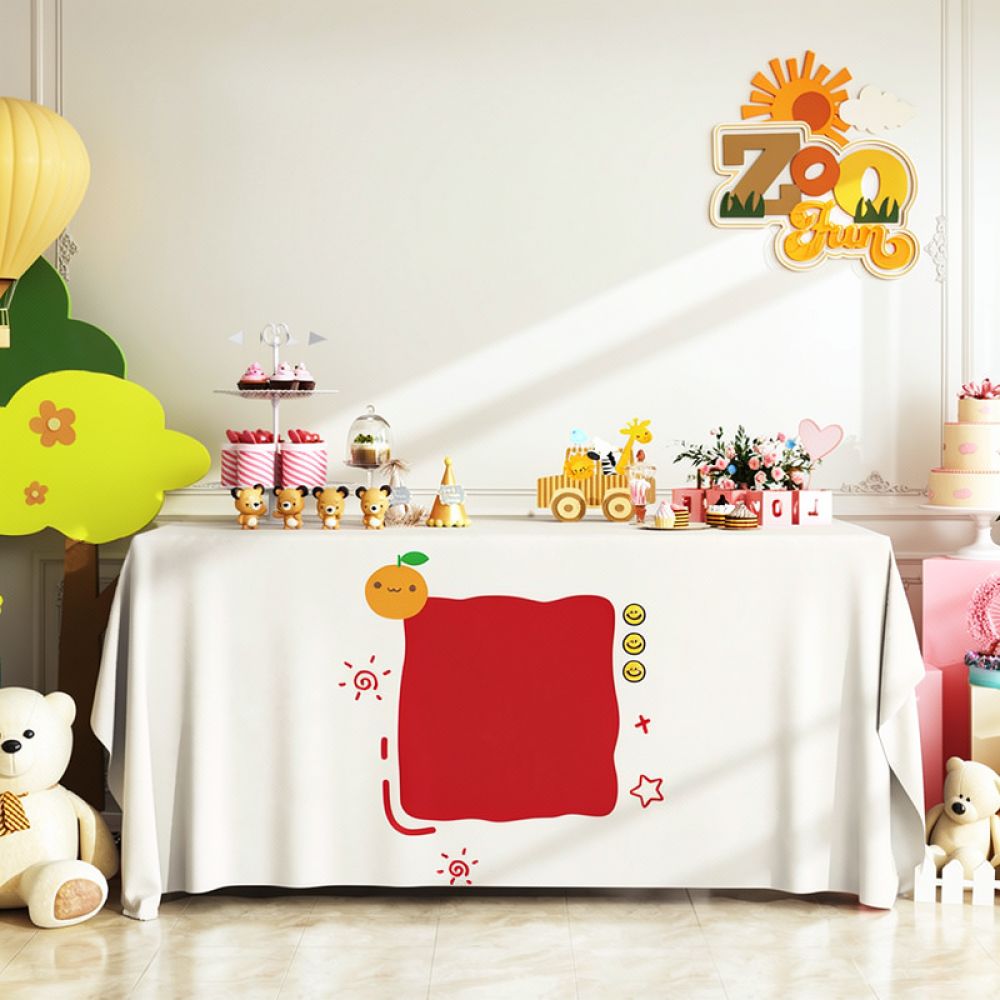 Festliche Tischdecke, Geburtst – Dessert Table Backdrop Bewertung und Preis