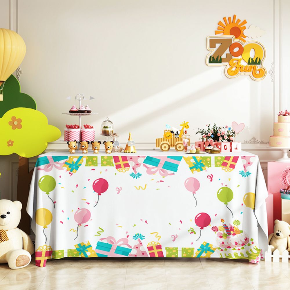 Festliche Tischdecke, Geburtst – Dessert Table Backdrop Bewertung und Preis