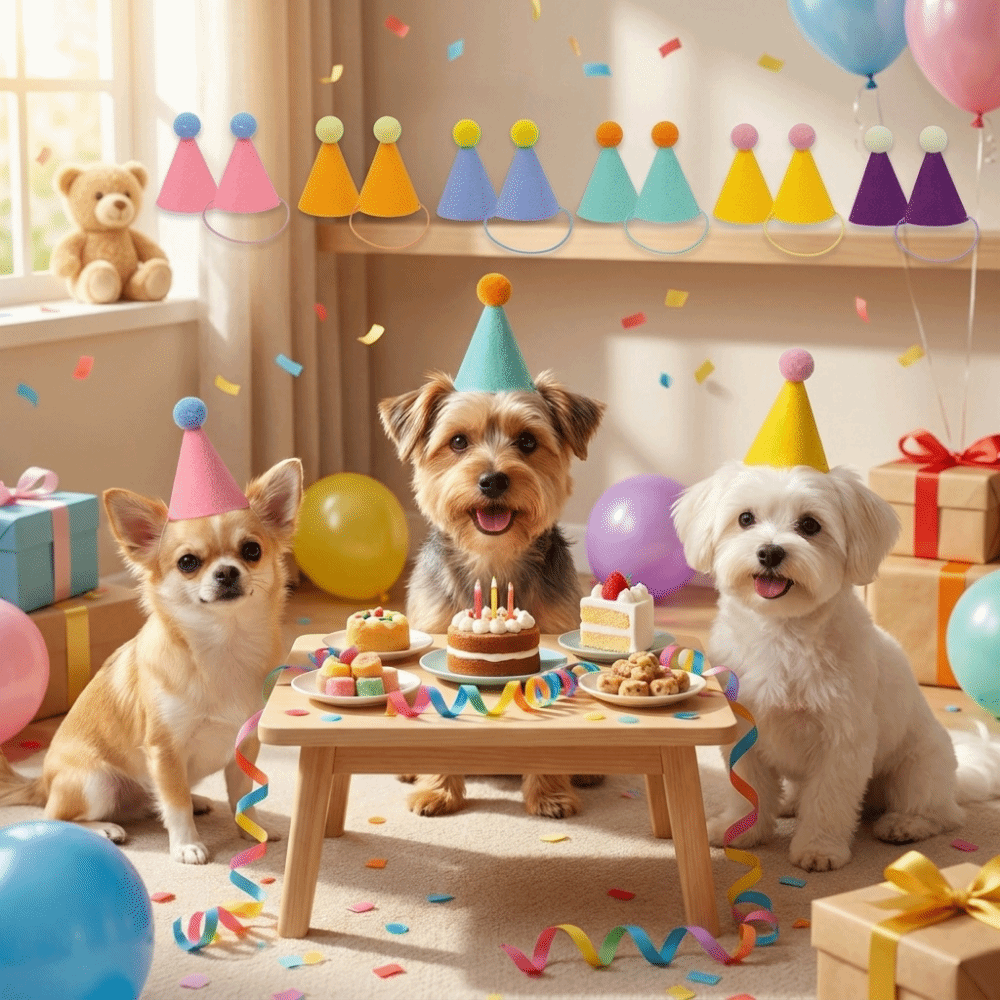 6/12/24 Stück Niedlicher Haust – Party Hat Cone Bewertung und Preis