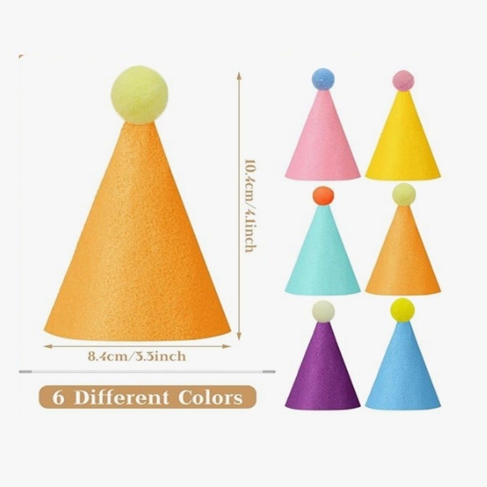 6/12/24 Stück Niedlicher Haust – Party Hat Cone Bewertung und Preis